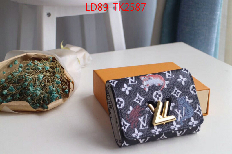 LV Bags(TOP)-Wallet,ID: TK2587,$:89USD