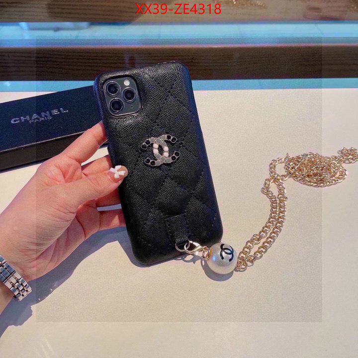 Phone case-Chanel,mirror copy luxury , ID: ZE4318,$: 39USD