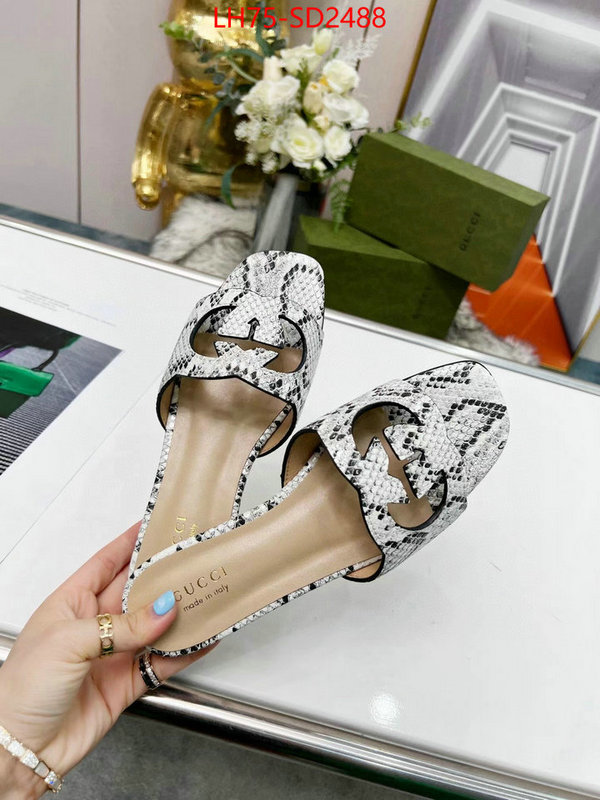 Women Shoes-Gucci,shop designer replica , ID: SD2488,$: 75USD