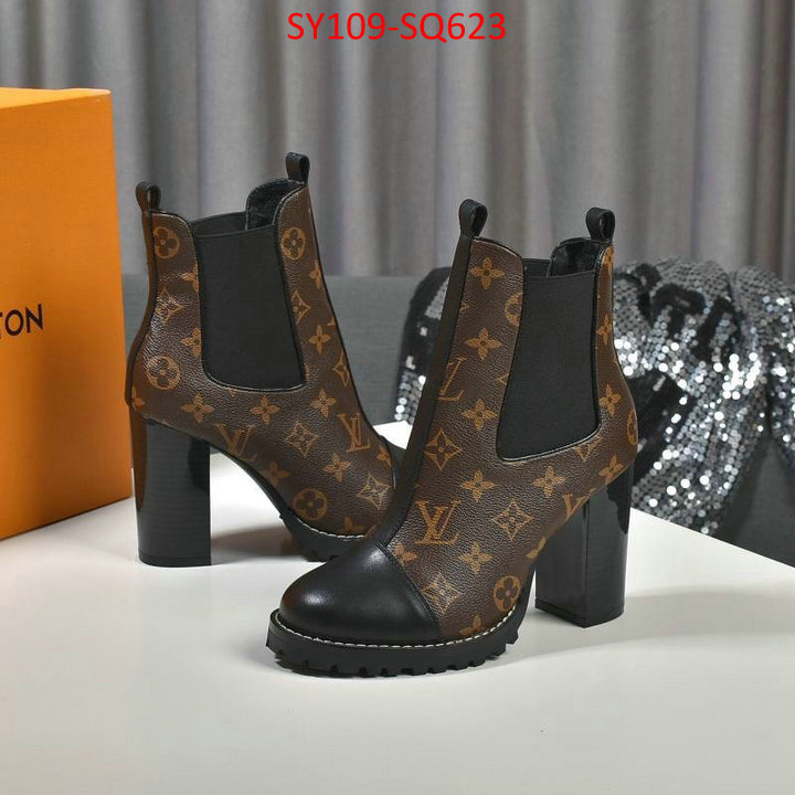 Women Shoes-LV,wholesale imitation designer replicas , ID:SQ623,$: 109USD