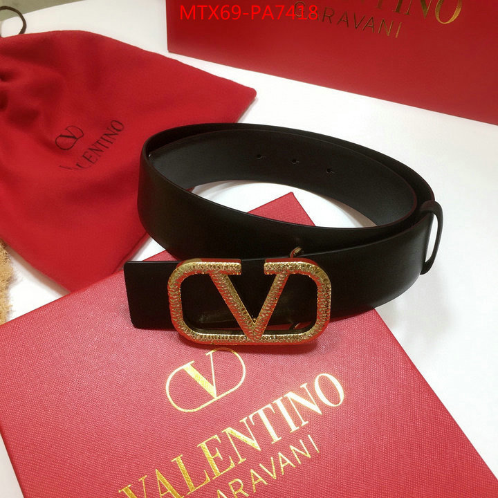 Belts-Valentino,buying replica , ID: PA7418,$: 69USD