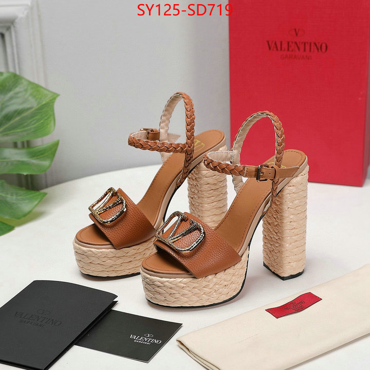 Women Shoes-Valentino,designer 7 star replica , ID: SD719,$: 125USD