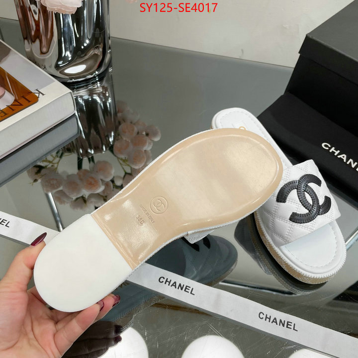 Women Shoes-Chanel,best designer replica , ID: SE4017,$: 125USD