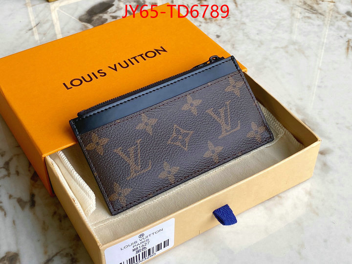 LV Bags(TOP)-Wallet,ID: TD6789,$: 65USD