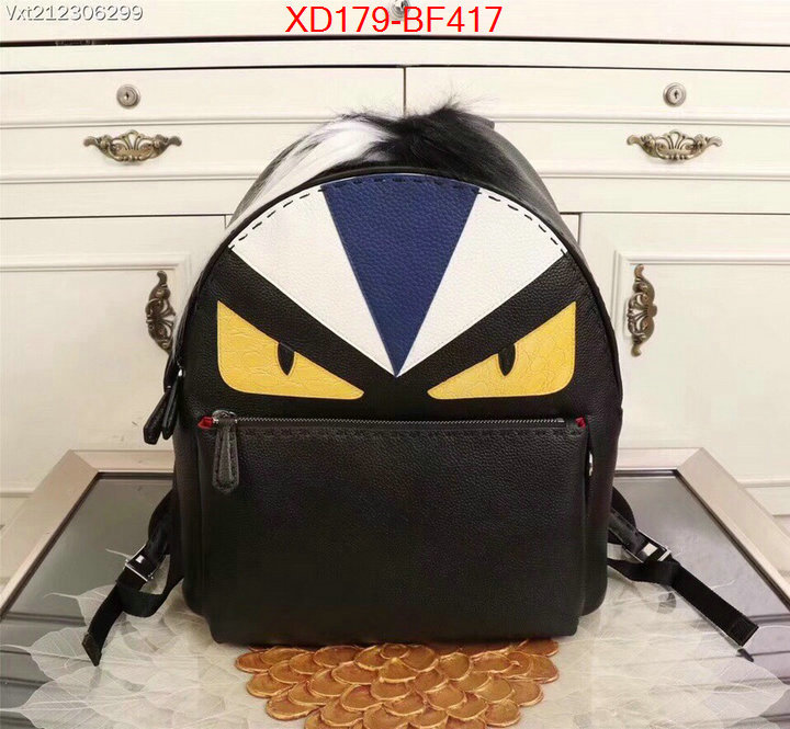 Fendi Bags(4A)-Backpack-,sale outlet online ,ID: BF417,$:179USD