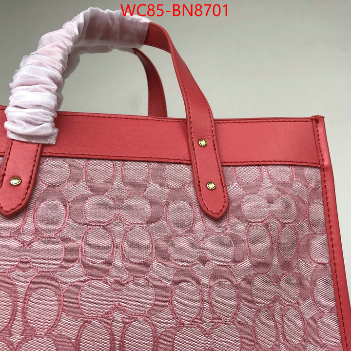 Coach Bags(4A)-Tote-,replica 2023 perfect luxury ,ID: BN8701,$: 85USD