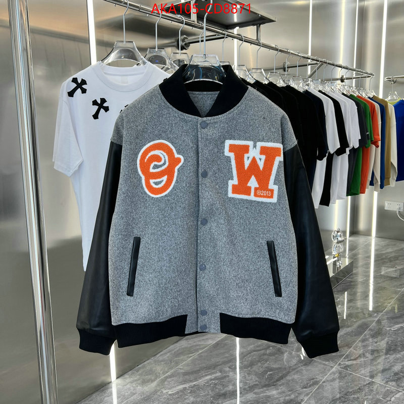 Clothing-OffWhite,aaaaa replica , ID: CD8871,$: 105USD