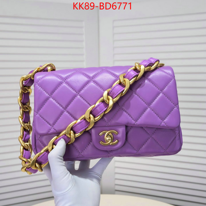 Chanel Bags(4A)-Diagonal-,ID: BD6771,$: 89USD