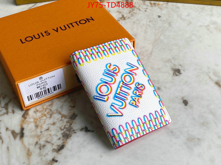 LV Bags(TOP)-Wallet,ID: TD4888,$: 75USD