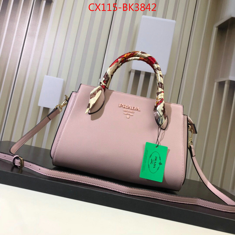 Prada Bags(4A)-Handbag-,ID: BK3842,$:99USD