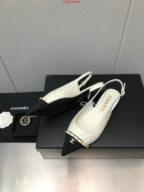 Women Shoes-Chanel,cheap replica designer , ID: SE4849,$: 109USD