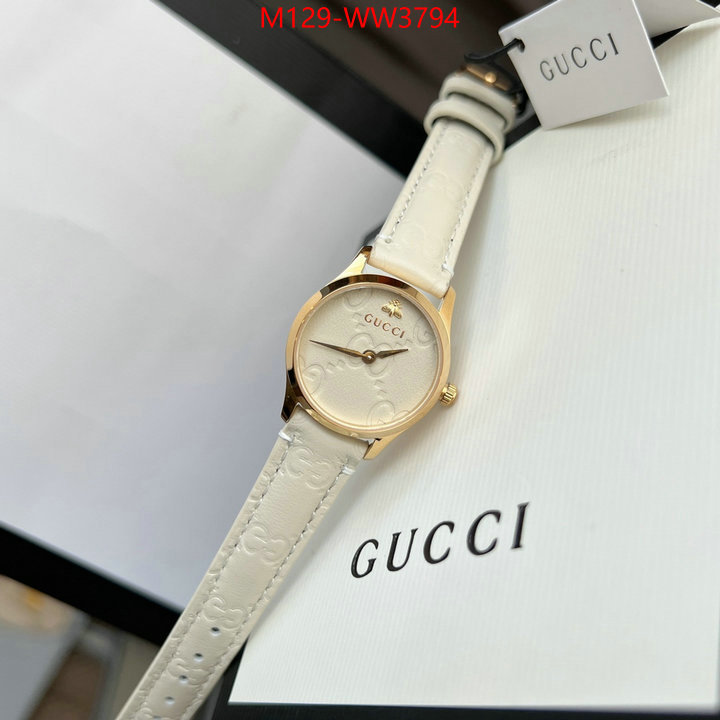 Watch(4A)-Gucci,replica wholesale , ID: WW3794,$: 129USD