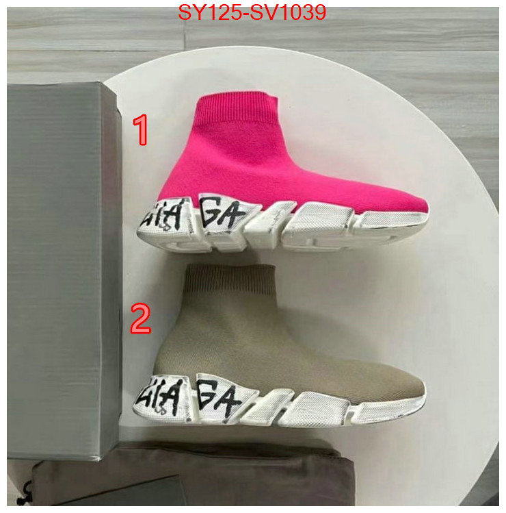 Men Shoes-Balenciaga,outlet 1:1 replica , ID: SV1039,$: 125USD