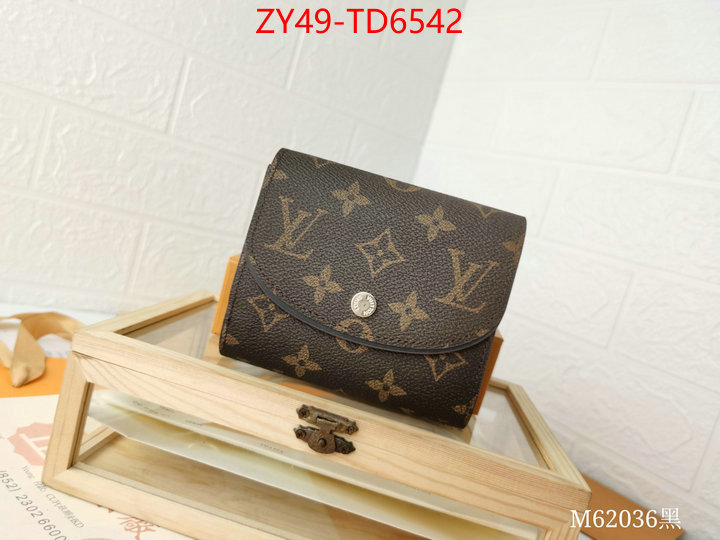 LV Bags(4A)-Wallet,we provide top cheap aaaaa ,ID: TD6542,$: 49USD