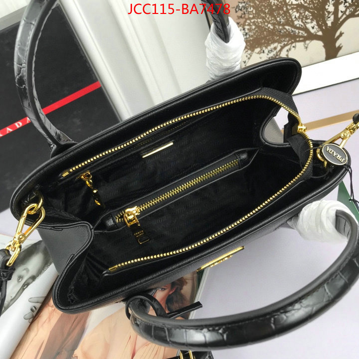 Prada Bags(4A)-Handbag-,where quality designer replica ,ID: BA7478,$: 115USD