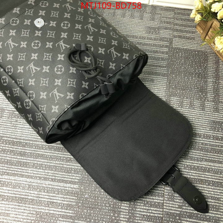 LV Bags(4A)-Backpack-,highest quality replica ,ID: BD758,$: 109USD