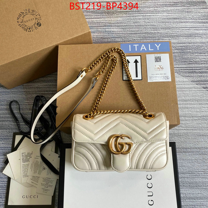 Gucci Bags(TOP)-Marmont,best quality fake ,ID: BP4394,$: 219USD