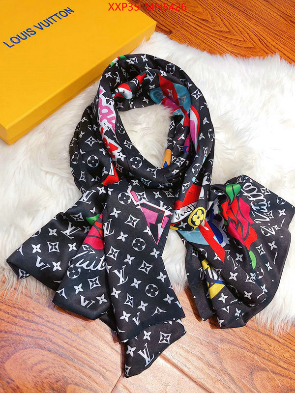 Scarf-LV,fashion designer , ID: MN5426,$: 35USD