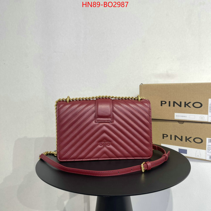 PINKO Bags(4A)-Diagonal-,what are the best replica ,ID: BO2987,$: 89USD