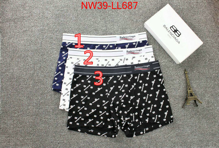 Panties-Balenciaga,replica 1:1 , ID: LL687,$:39USD