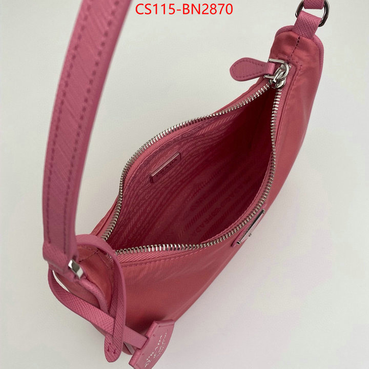 Prada Bags(TOP)-Re-Edition 2000,ID: BN2870,$: 115USD