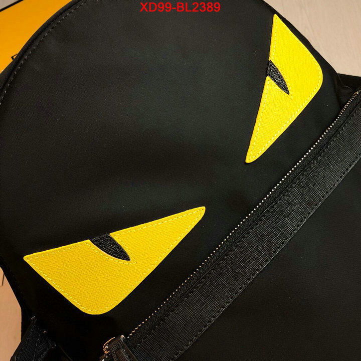 Fendi Bags(4A)-Backpack-,first top ,ID: BL2389,$:99USD