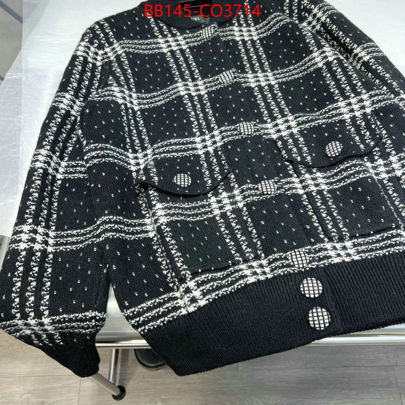 Clothing-Chanel,the quality replica , ID: CO3714,$: 145USD