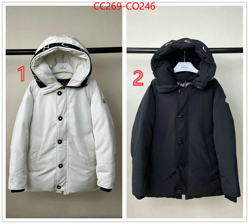 Down jacket Men-Moncler,aaaaa+ replica designer , ID: CO246,$: 269USD