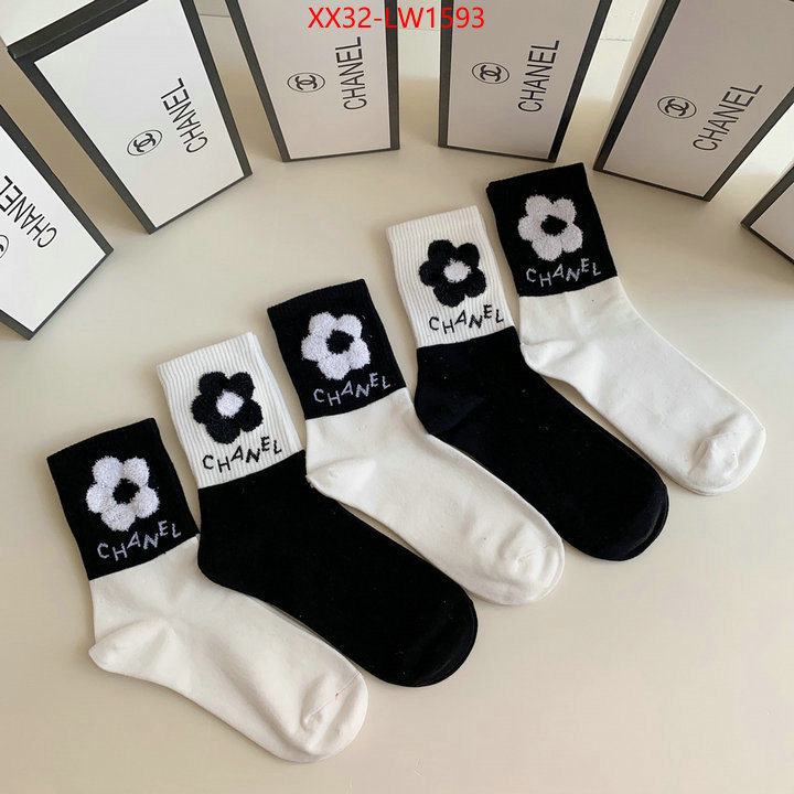 Sock-Chanel,7 star collection , ID: LW1593,$: 32USD