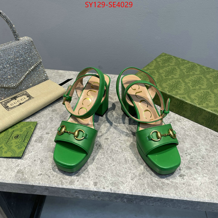 Women Shoes-Gucci,luxury fashion replica designers , ID: SE4029,$: 129USD