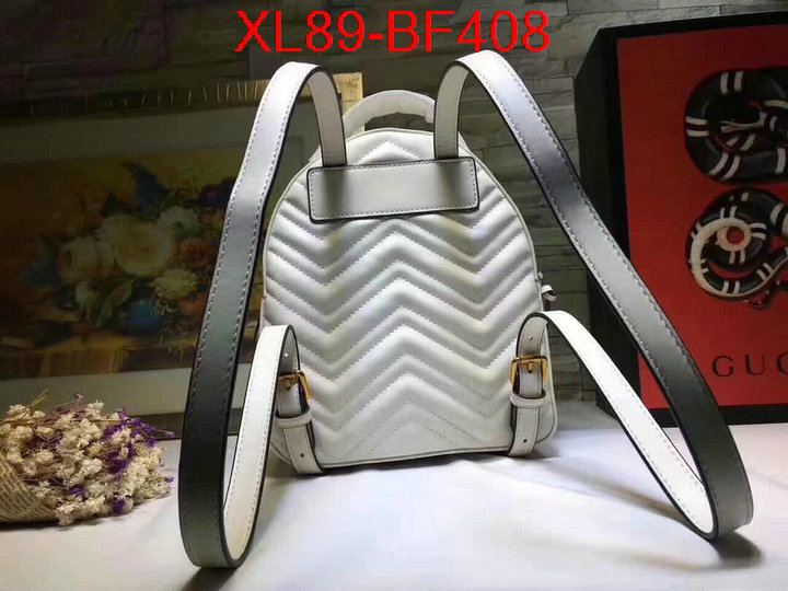 Gucci Bags(4A)-Backpack-,best capucines replica ,ID: BF408,$:89USD