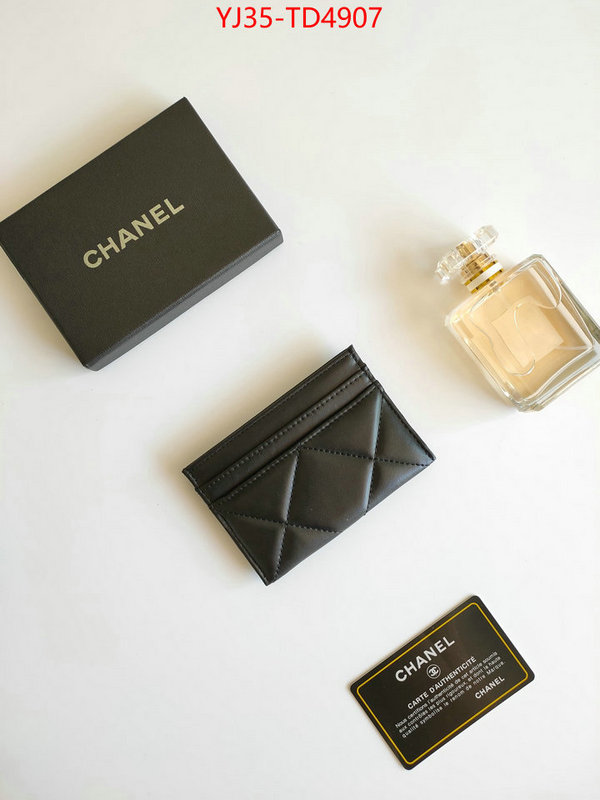 Chanel Bags(4A)-Wallet-,ID: TD4907,$: 35USD