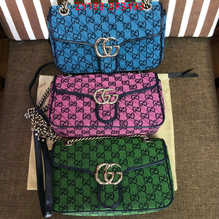 Gucci Bags(TOP)-Marmont,ID: BP3498,$: 189USD