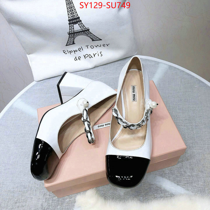 Women Shoes-Miu Miu,perfect quality ,luxury fashion replica designers , ID: SU749,$: 129USD