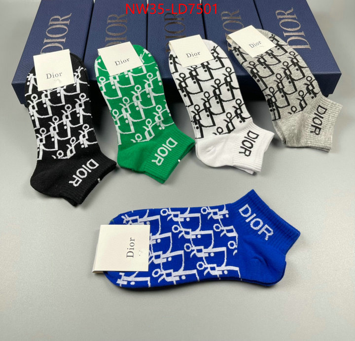 Sock-Dior,can you buy replica , ID: LD7501,$: 35USD