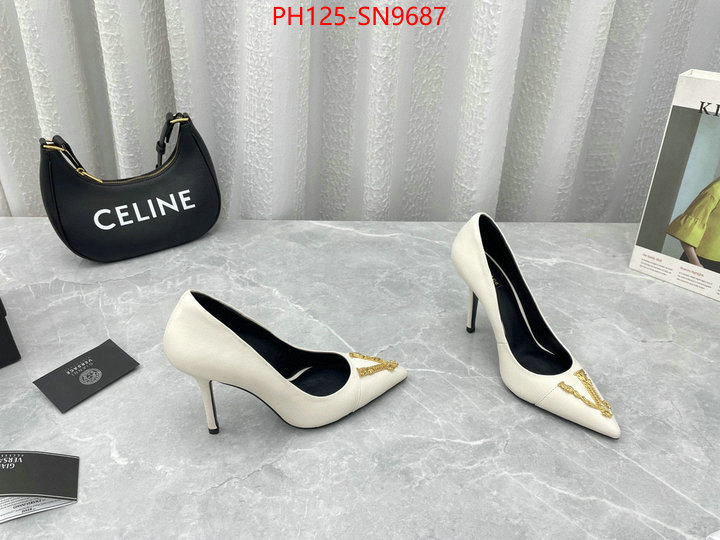 Women Shoes-Versace,sale outlet online , ID: SN9687,$: 125USD