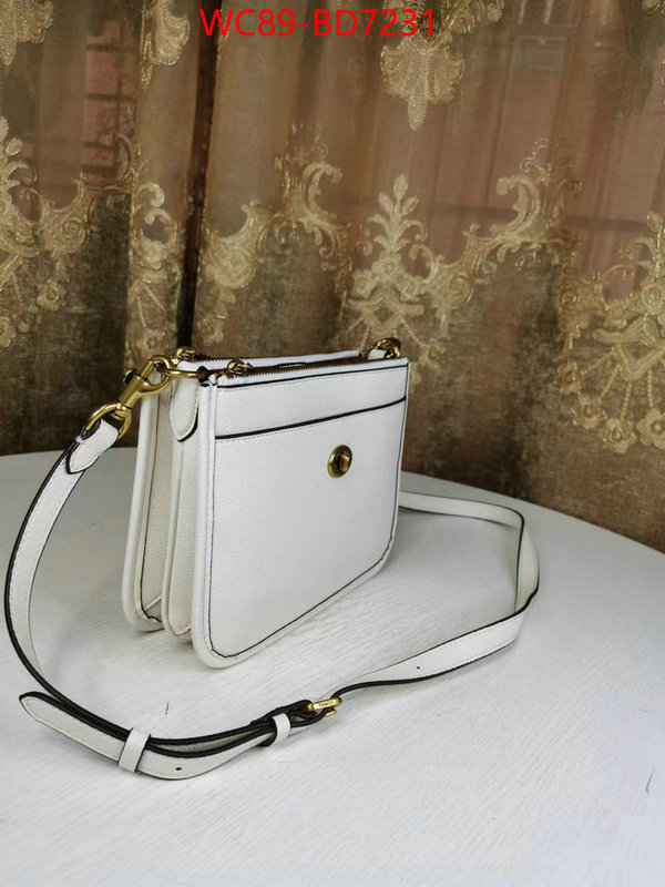 Coach Bags(4A)-Diagonal,hot sale ,ID: BD7231,$: 89USD