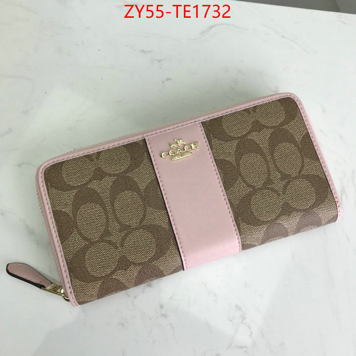 Coach Bags(4A)-Wallet,aaaaa+ replica designer ,ID: TE1732,$: 55USD