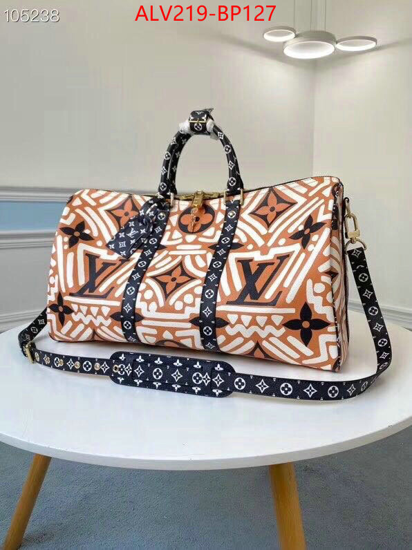 LV Bags(TOP)-Keepall BandouliRe 45-50-,ID: BP127,$: 219USD