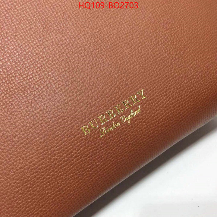 Burberry Bags(4A)-Handbag,replica shop ,ID: BO2703,$: 109USD