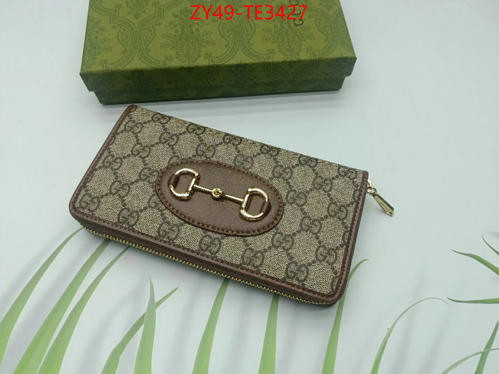 Gucci Bags(4A)-Wallet-,best replica quality ,ID: TE3427,$: 49USD