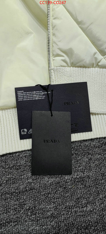 Down jacket Women-Prada,replica best , ID: CO247,$: 139USD