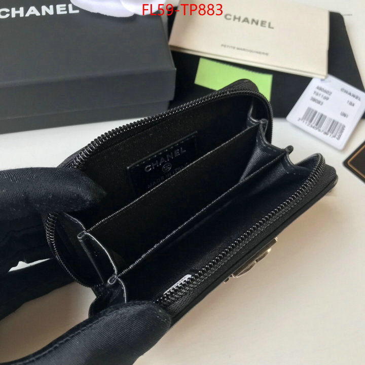 Chanel Bags(4A)-Wallet-,ID: TP883,$: 59USD