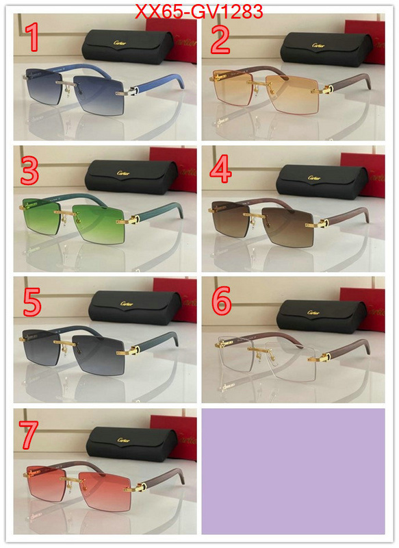 Glasses-Cartier,best website for replica , ID: GV1283,$: 65USD