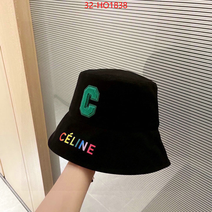 Cap (Hat)-Celine,wholesale 2023 replica , ID: HO1838,$: 32USD