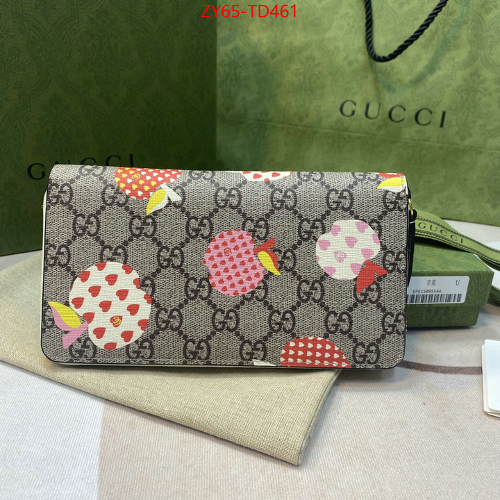 Gucci Bags(4A)-Wallet-,ID: TD461,$: 65USD