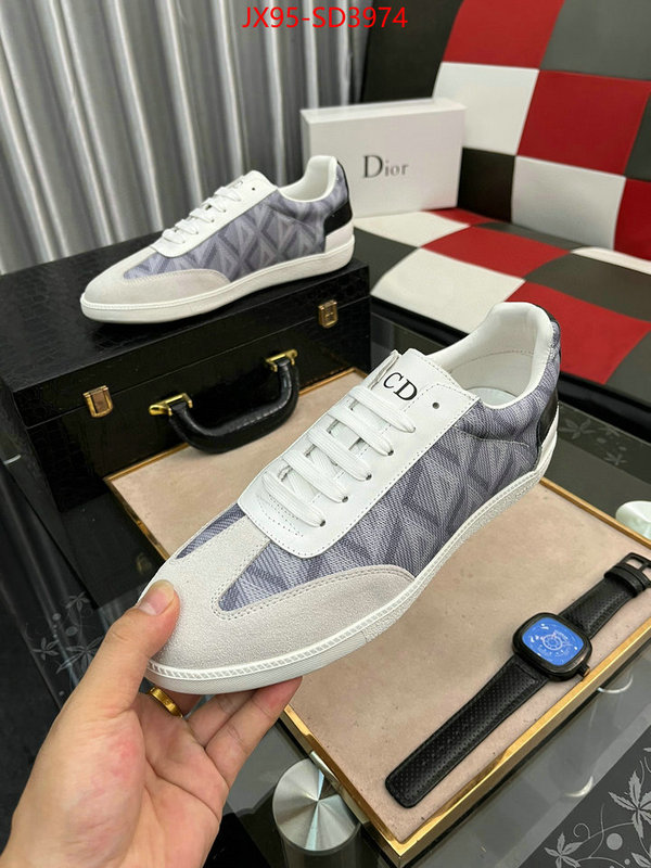 Men shoes-Dior,fake designer , ID: SD3974,$: 95USD