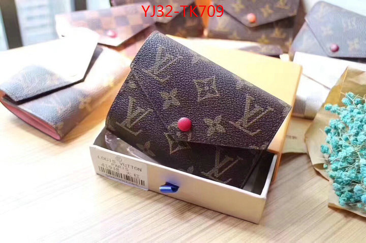 LV Bags(4A)-Wallet,ID: TK709,$:32USD