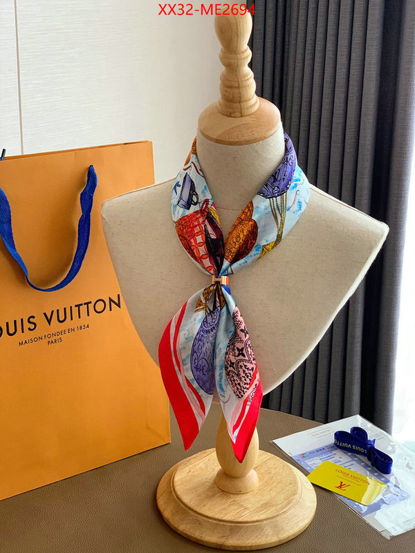 Scarf-LV,found replica , ID: ME2694,$: 32USD