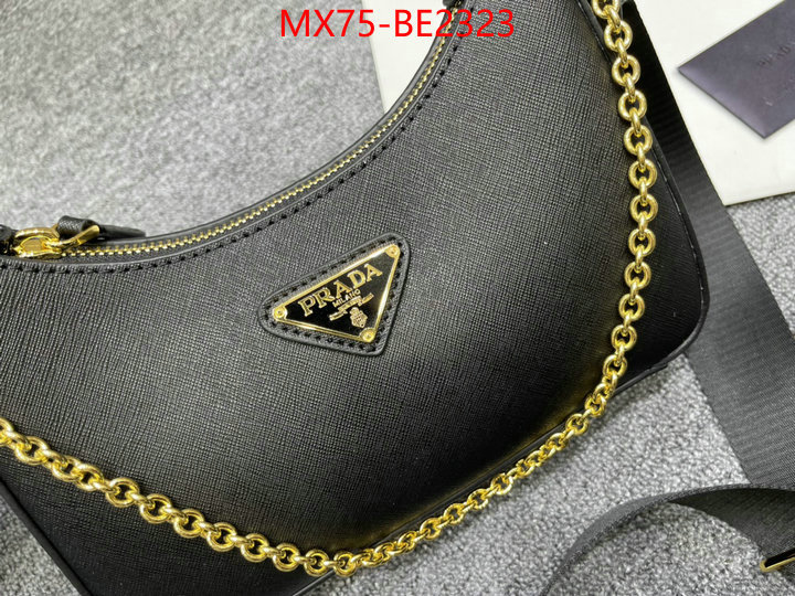 Prada Bags(4A)-Re-Edition 2005,the highest quality fake ,ID: BE2323,$: 75USD